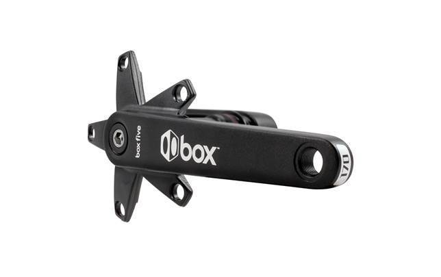 Box BMX Racing Box Five Square Taper Alloy Race Cranks Black