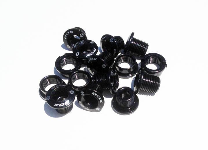 Box BMX Racing Box Spiral Chainring Bolt Kit Black