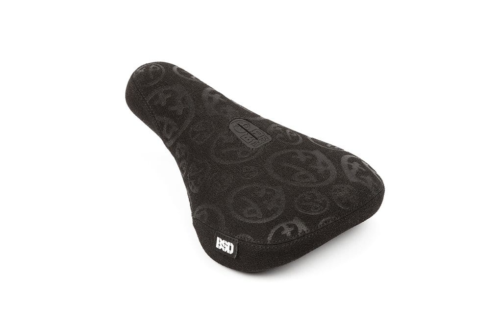 BSD BMX Parts Fat / Black Kevlar BSD Acid Flashback Pivotal Seat