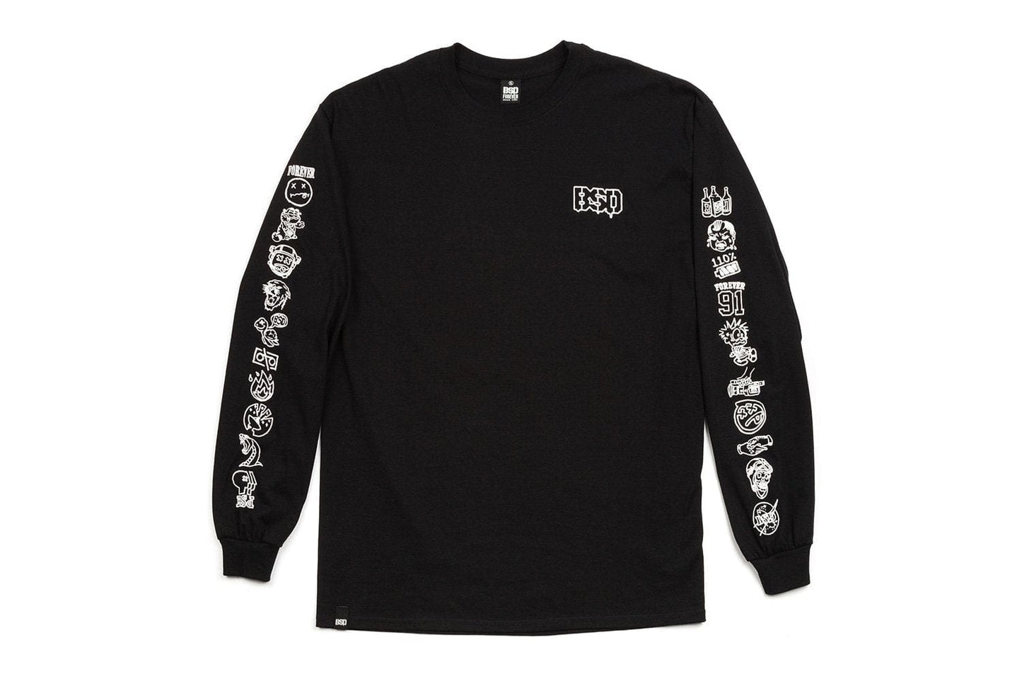 BSD Clothing & Shoes Small / Black BSD BSD Icon Longsleeve T-shirt