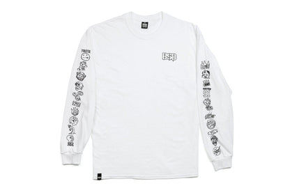 BSD Clothing & Shoes Small / White BSD BSD Icon Longsleeve T-shirt