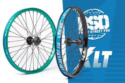 BSD BMX Parts BSD Front Street Pro x XLT Front Wheel with Hubguards