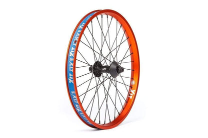 BSD BMX Parts Orange BSD Front Street Pro x XLT Front Wheel with Hubguards