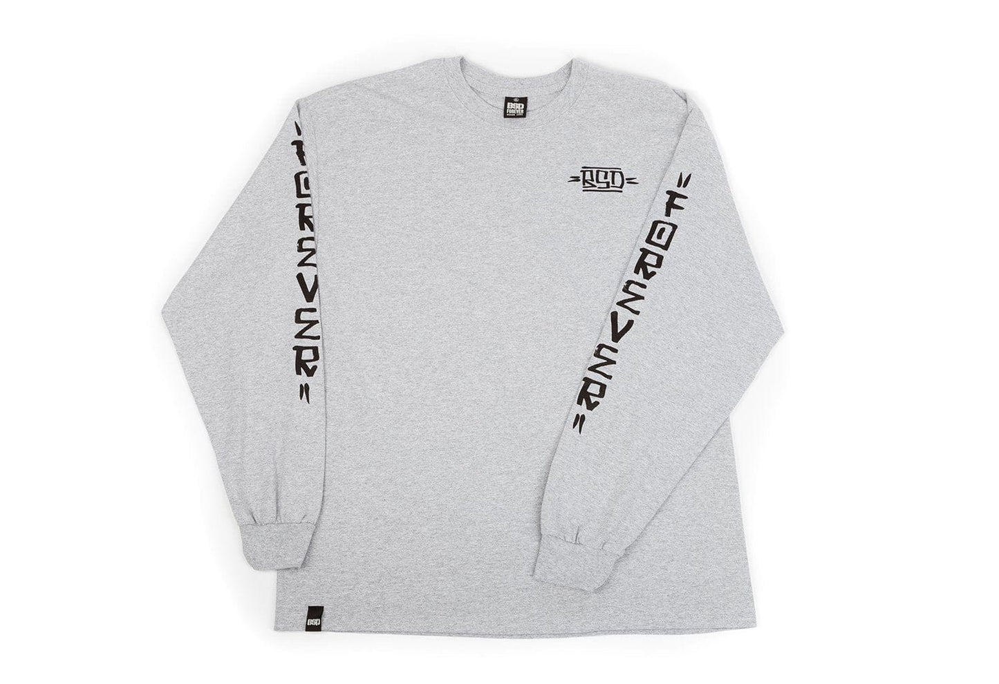 BSD Clothing & Shoes Heather Grey / Small BSD Gangland Longsleeve T-shirt