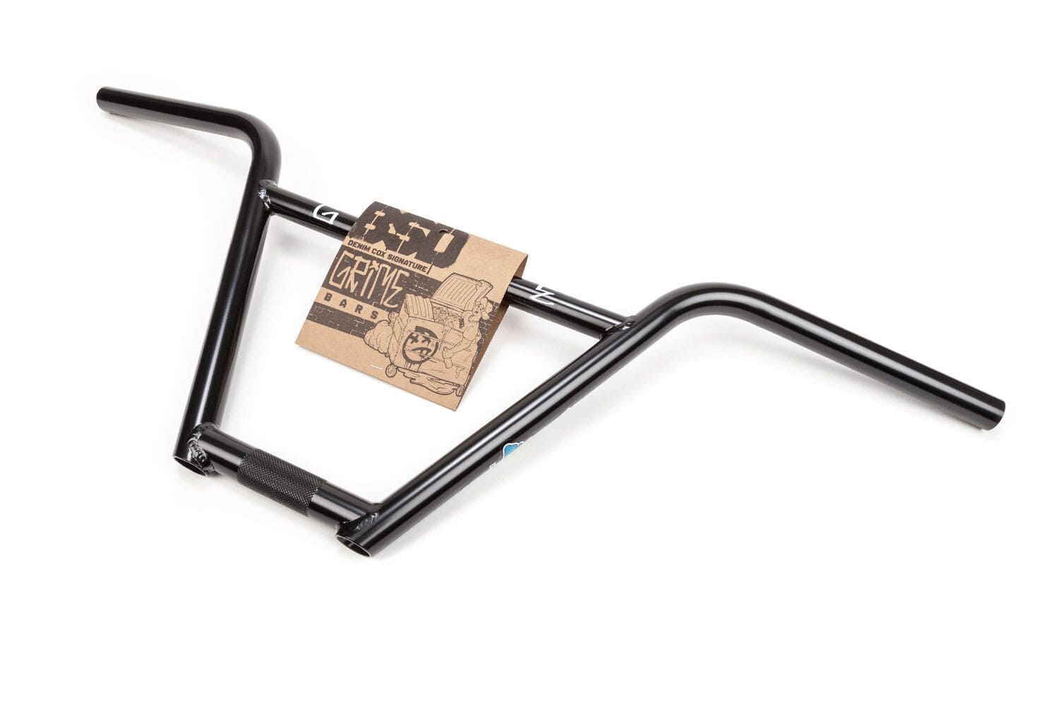 BSD BMX Parts Flat Black / 22.2mm Standard / 9 BSD Grime 4 Piece Bars