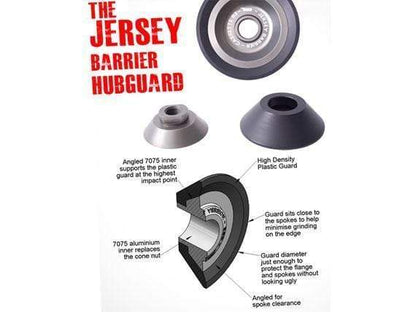 BSD BMX Parts BSD Jersey Barrier Rear Hub Guard