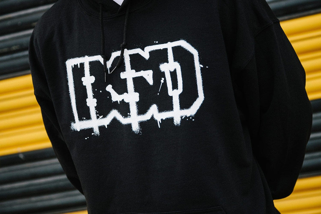 BSD Clothing & Shoes BSD Outline Hooded Sweatshirt Black