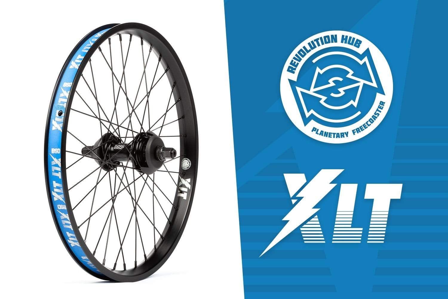 BSD BMX Parts BSD Revolution x XLT Rear Freecoaster Wheel