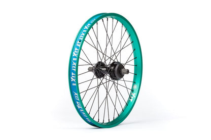 BSD BMX Parts Teal / RHD BSD Revolution x XLT Rear Freecoaster Wheel