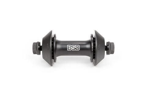 BSD BMX Parts Black BSD Street Pro Front Hub with Hubguards