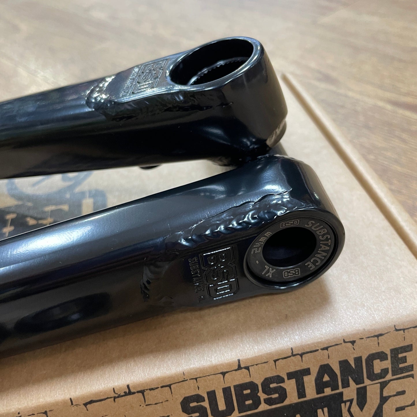 BSD BMX Parts BSD Substance XL V2 Cranks with Bottom Bracket