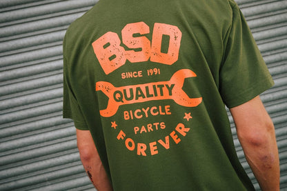 BSD Clothing & Shoes BSD Workshop T-Shirt Surplus Green