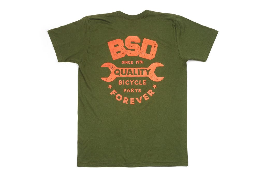 BSD Clothing & Shoes BSD Workshop T-Shirt Surplus Green