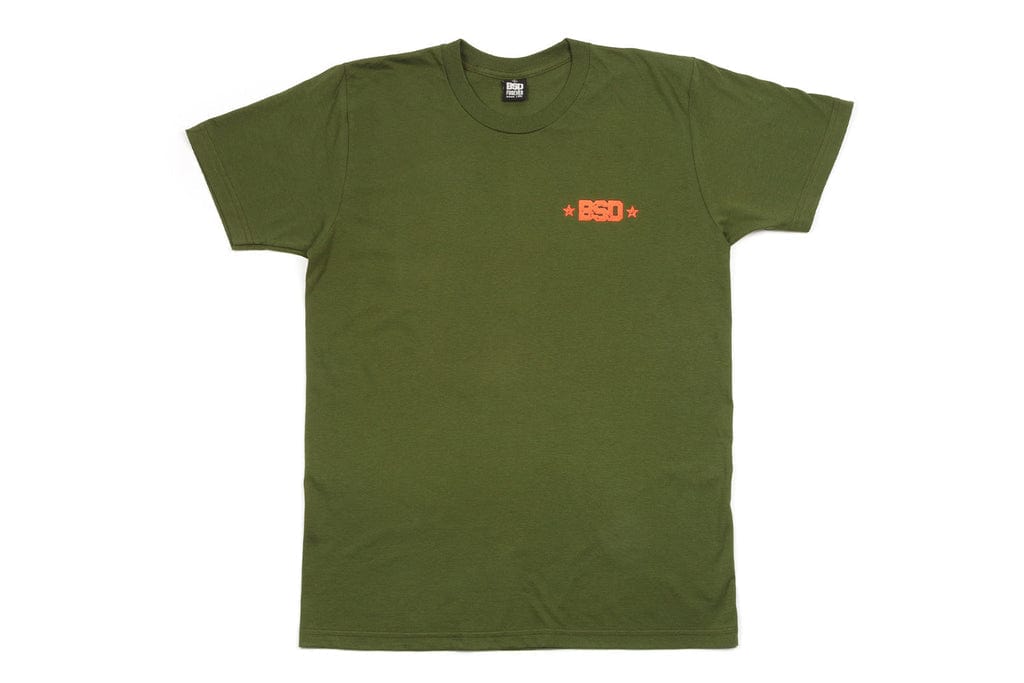 BSD Clothing & Shoes BSD Workshop T-Shirt Surplus Green