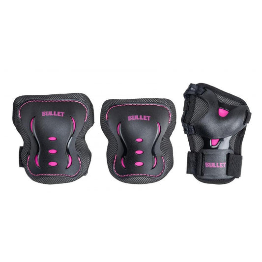 Bullet Protection Bullet Triple V2 Junior Padset Black/Pink