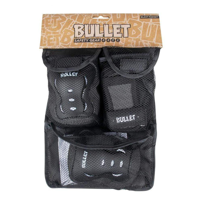 Bullet Protection Bullet Triple V2 Junior Padset Black/White