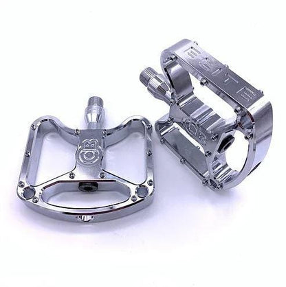 Bullseye BMX Parts Chrome Bullseye Elite Pro CNC Sealed Pedal