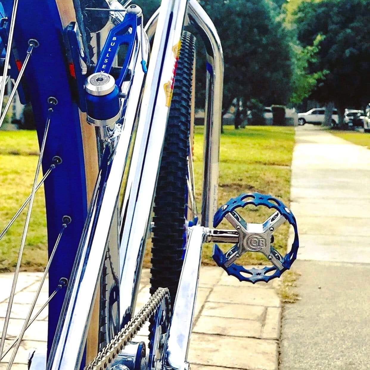 Bullseye Old School BMX Bullseye Pro X Round Pedals