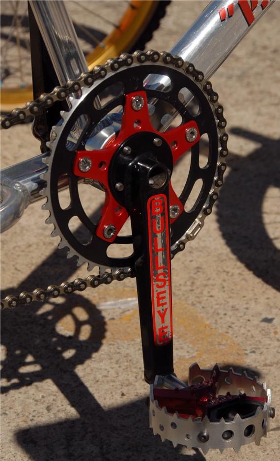 Bullseye Old School BMX Bullseye Pro X Round Pedals