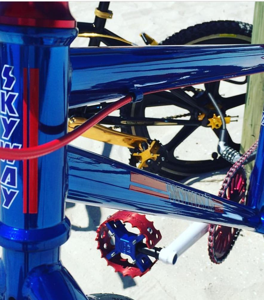 Bullseye Old School BMX Bullseye Pro X Round Pedals