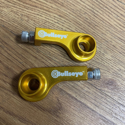 Bullseye BMX Racing Gold Bullseye Raceworks Single Bolt Chain Tensioners