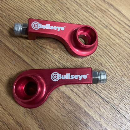 Bullseye BMX Racing Red Bullseye Raceworks Single Bolt Chain Tensioners