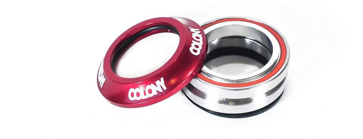 Colony BMX Parts Red Colony Integrated Headset