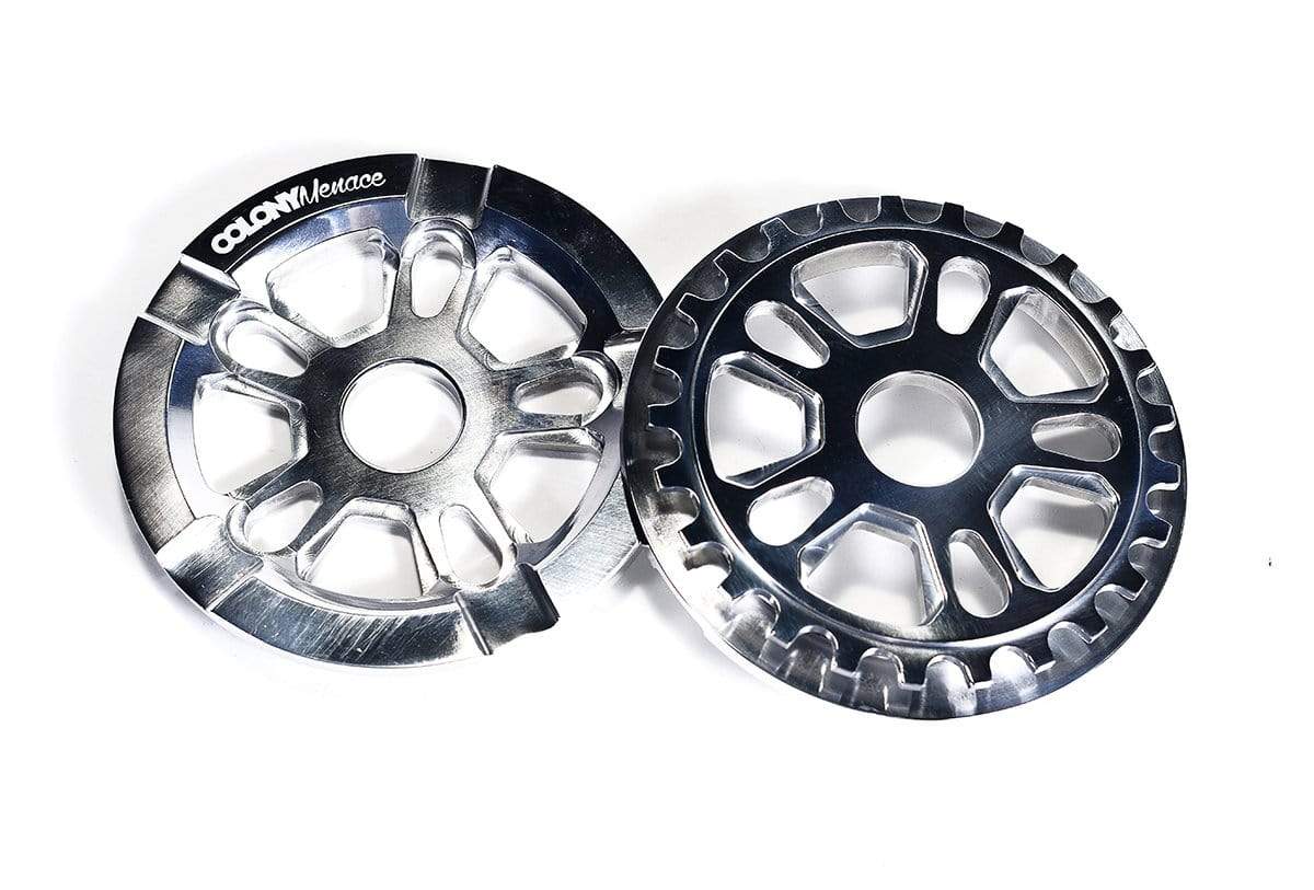 Colony BMX Parts 28T / Polished Colony Menace Guard Sprocket