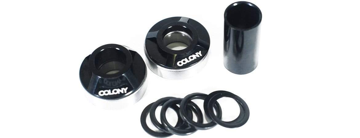 Colony BMX Parts 19mm / Black Colony Mid Bottom Bracket