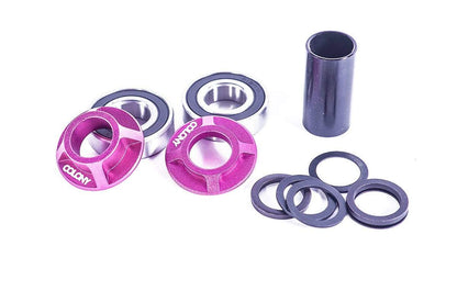 Colony BMX Parts 19mm / Pink Colony Mid Bottom Bracket