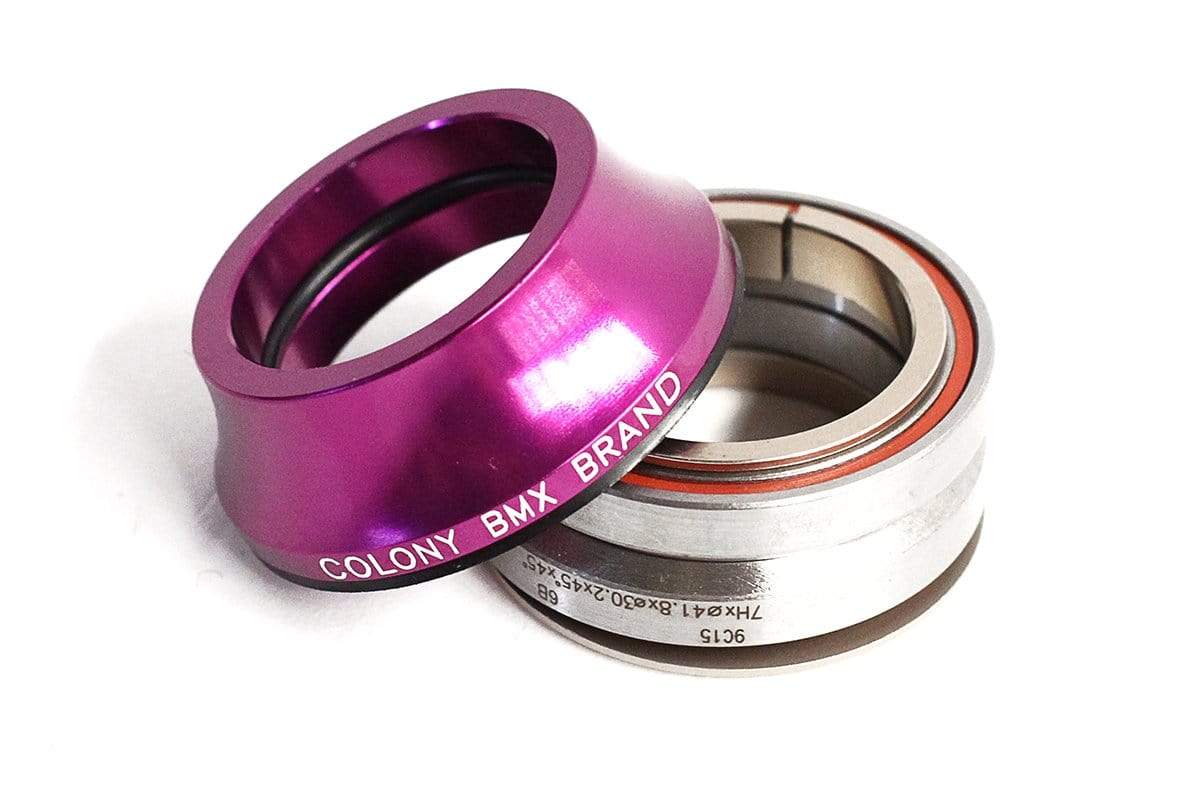 Colony BMX Parts Purple Colony Tall Integrated Headset