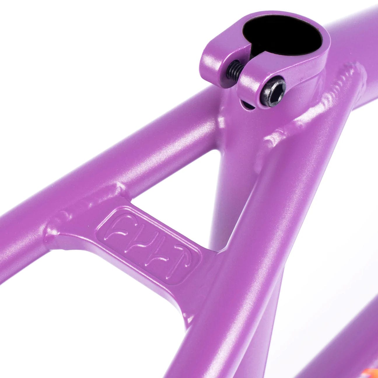 Cult BMX Parts Cult 2-Short Brakeless Frame Panza Quad Purple