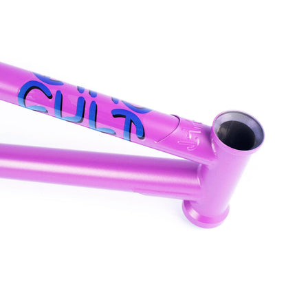 Cult BMX Parts Cult 2-Short Brakeless Frame Panza Quad Purple