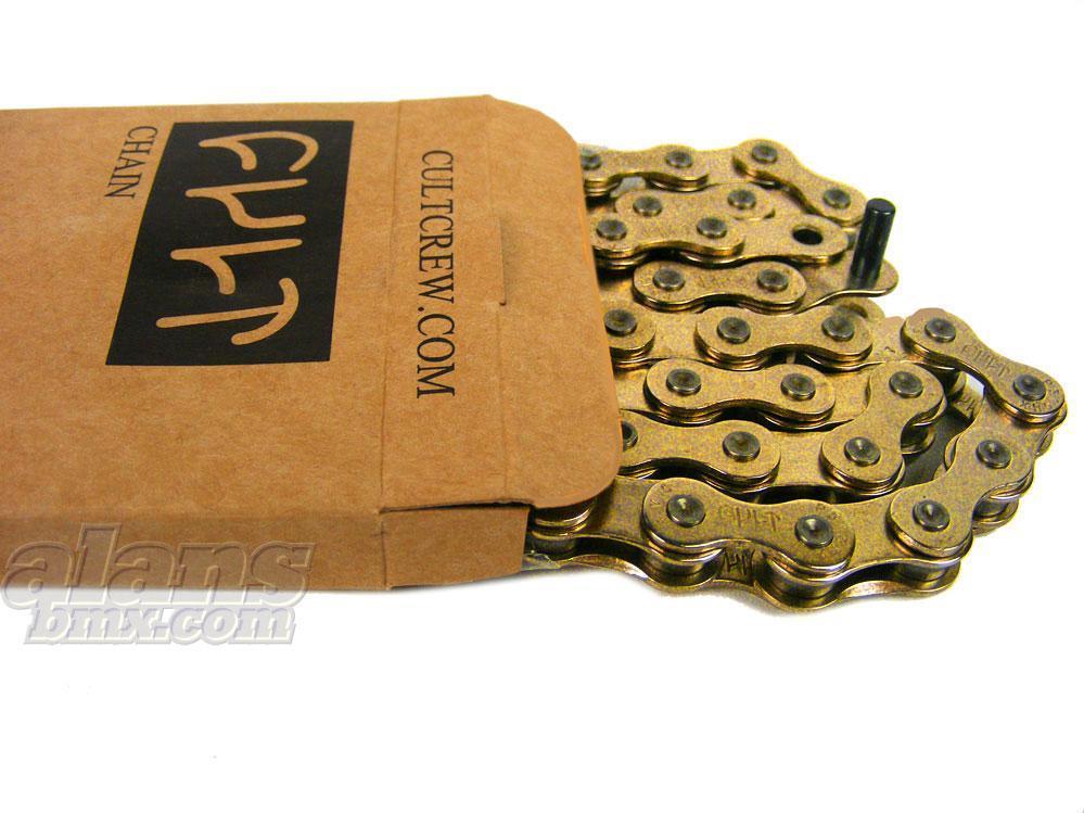 Cult BMX Parts Cult 410 Chain Gold