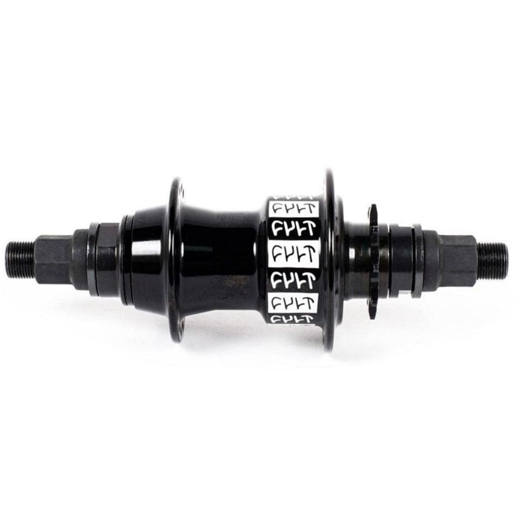 Cult BMX Parts Cult Crew Freecoaster Rear Hub with NDS Hubguard Black