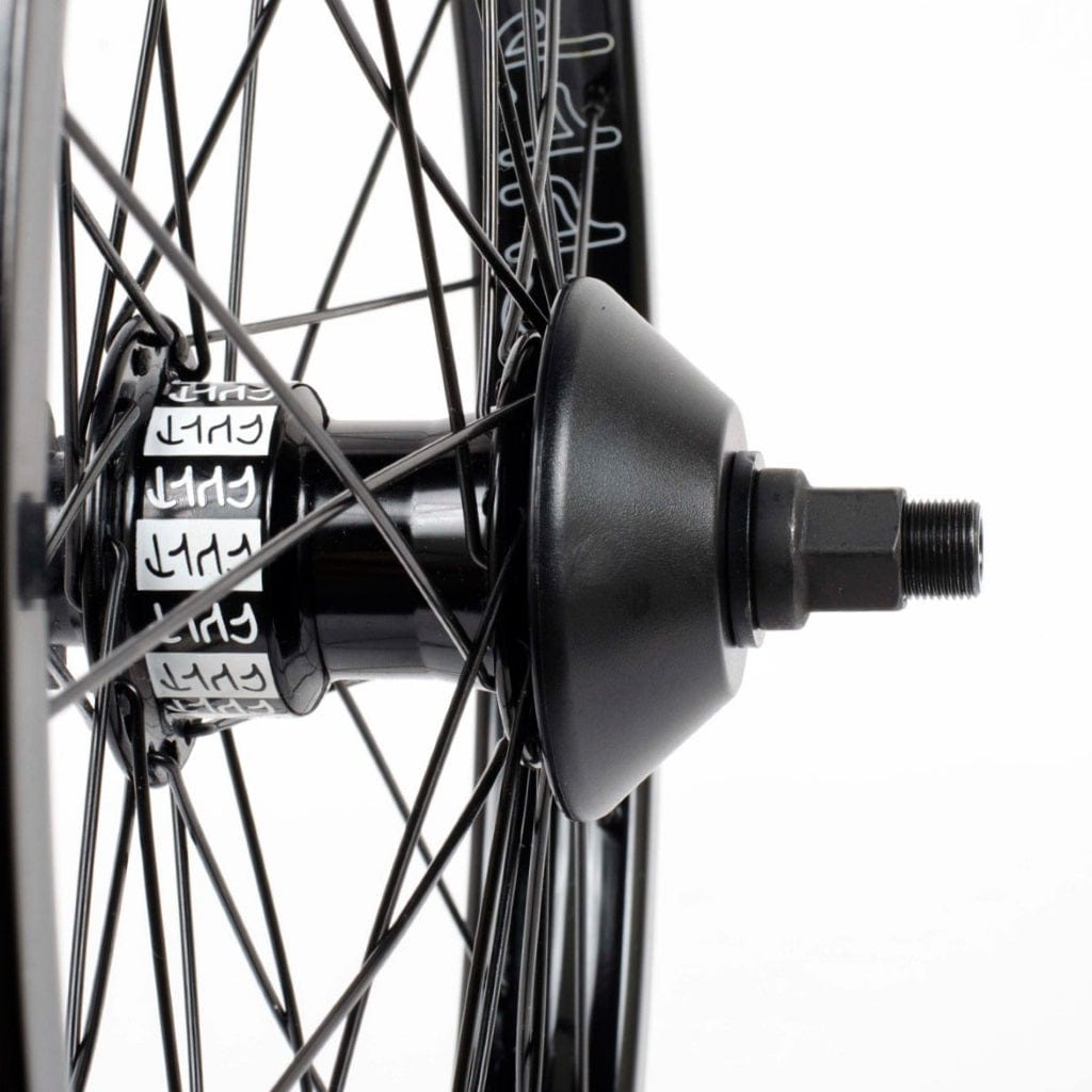 Cult BMX Parts Cult Crew Freecoaster Rear Hub with NDS Hubguard Black