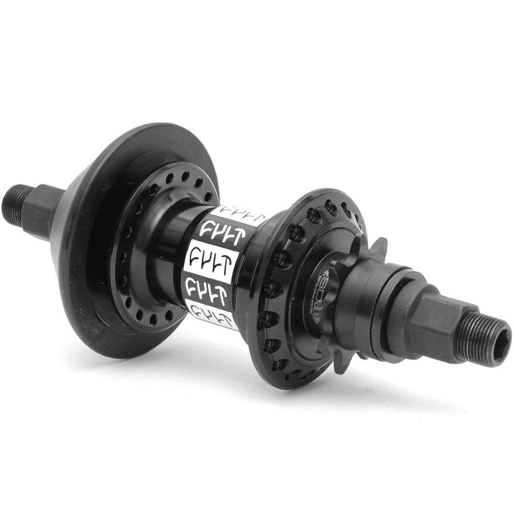 Cult BMX Parts Black / Switchable / Cassette Cult Crew SDS Rear Cassette Hub with NDS Hubguard Black