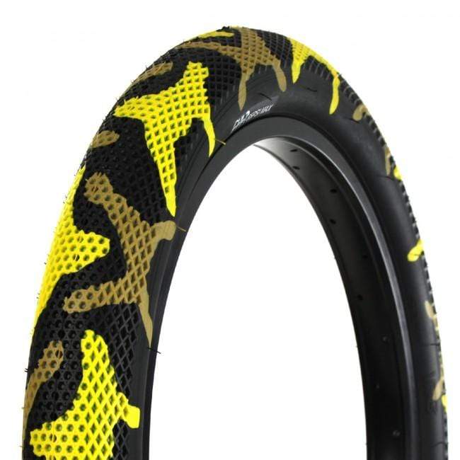 Cult BMX Parts Cult x Vans 16 inch Tyre Yellow Camo