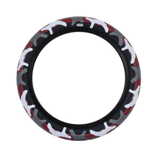 Cult BMX Parts 2.4 Cult x Vans 20 inch Tyre Red Camo