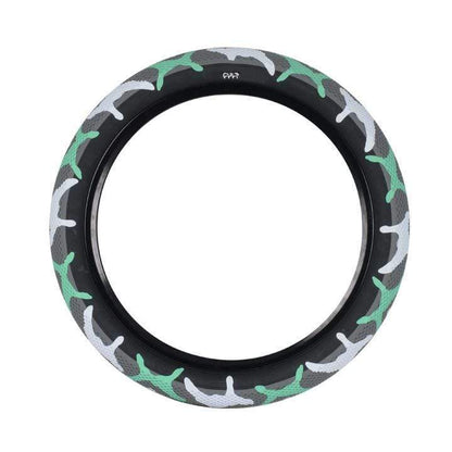 Cult BMX Parts 2.4 Cult x Vans 20 inch Tyre Teal Camo