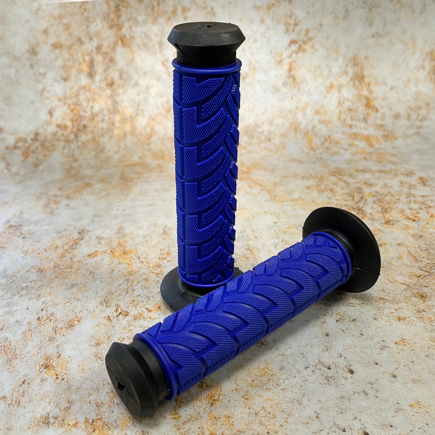 D20 Old School BMX Black/Blue D20 Kraton Dual Compound Grips