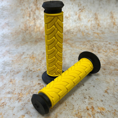 D20 Old School BMX Black/Yellow D20 Kraton Dual Compound Grips