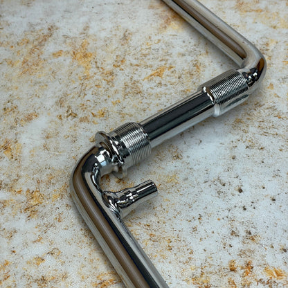 Darxide Old School BMX Darxide One Piece Crank 170mm Chrome