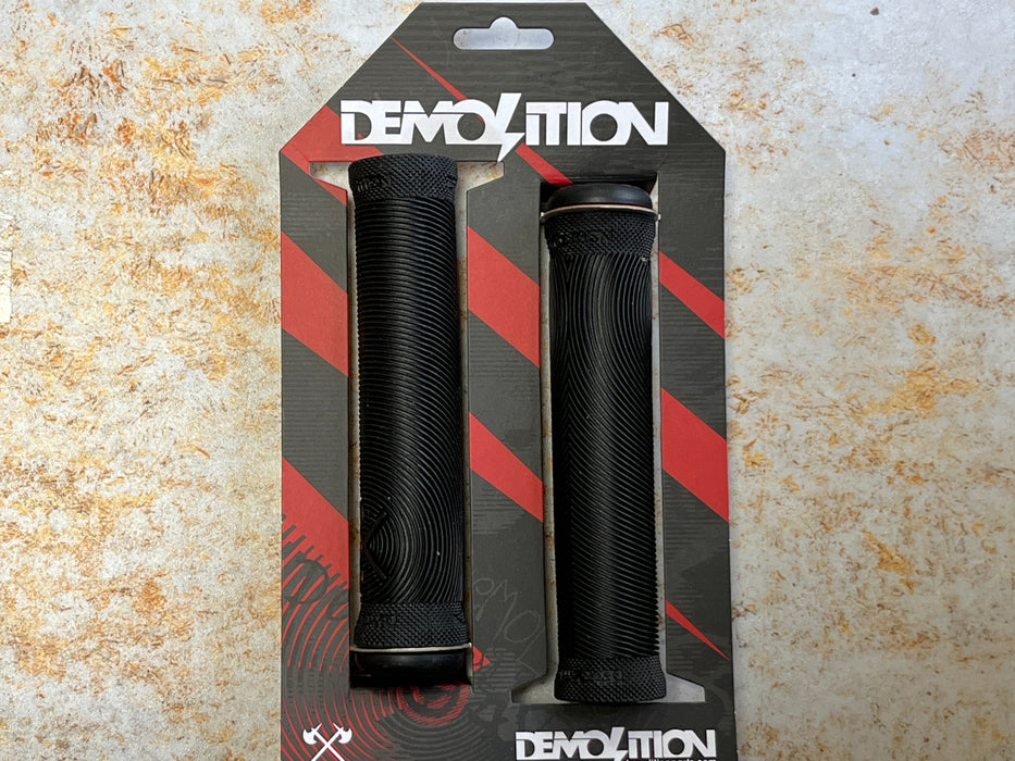 Demolition BMX BMX Parts Black Demolition Axes Flangeless Grips