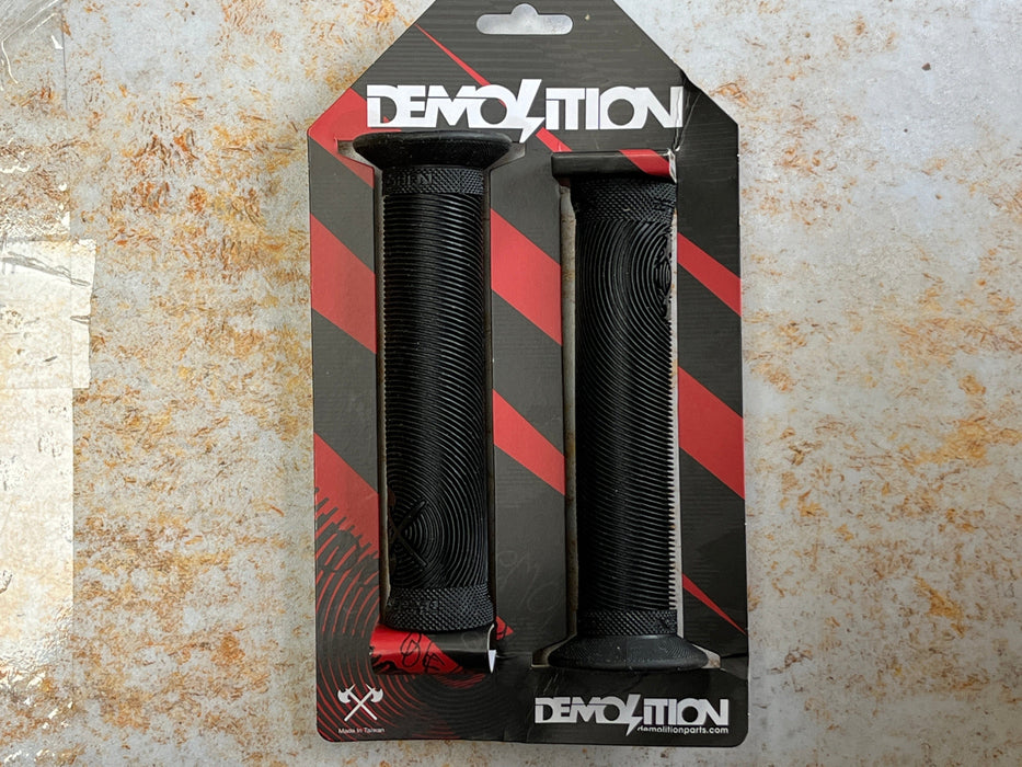 Demolition BMX BMX Parts Black Demolition Axes Mini Flange Grips