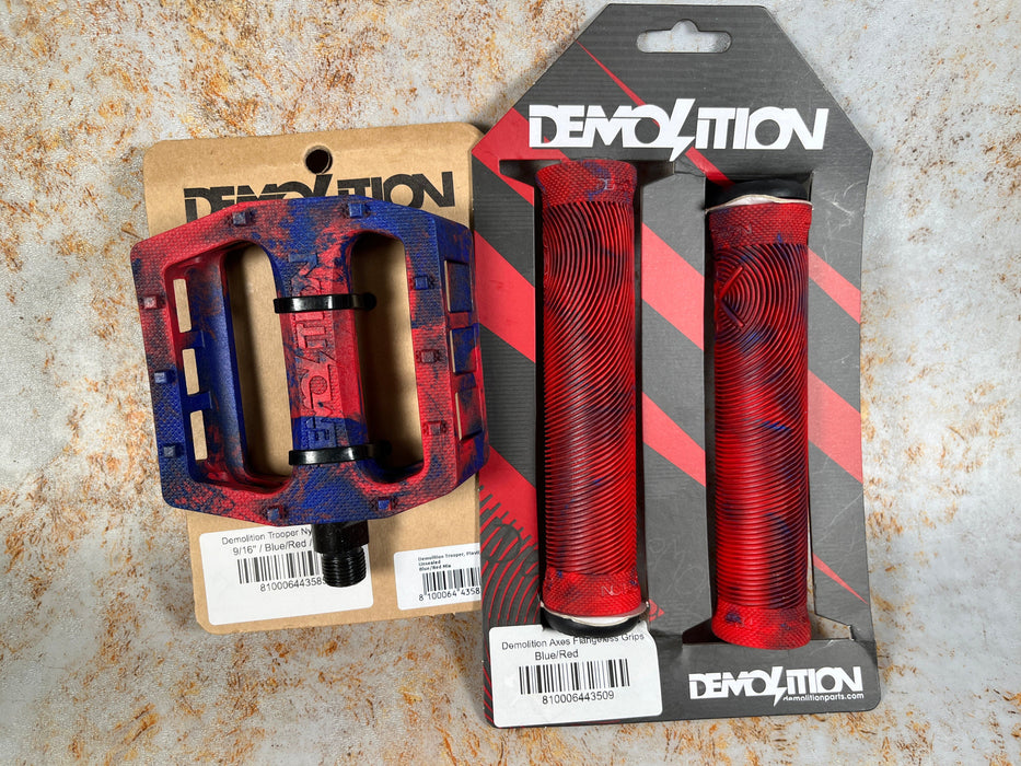 Demolition Trooper Nylon Pedal / Axes Grip Set