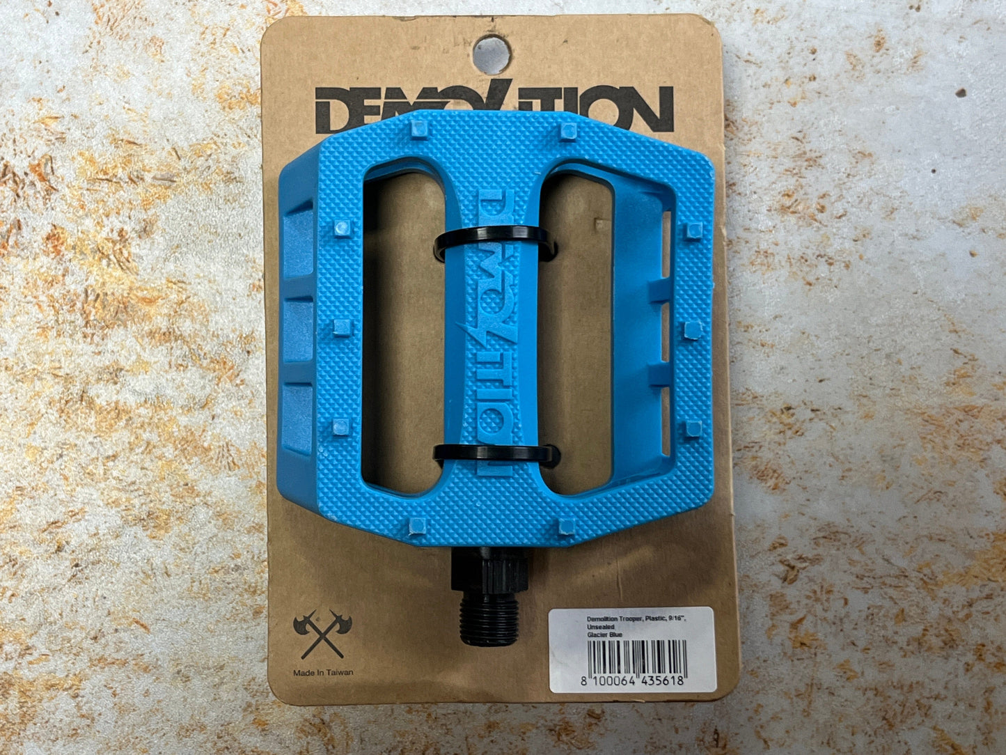 Demolition BMX BMX Parts 9/16" / Glacier Blue Demolition Trooper Nylon Pedals