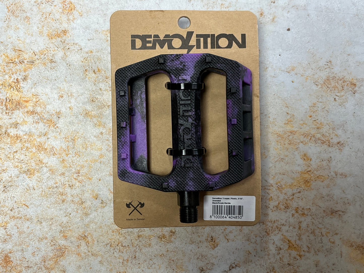 Demolition BMX BMX Parts 9/16" / Purple/Black Demolition Trooper Nylon Pedals