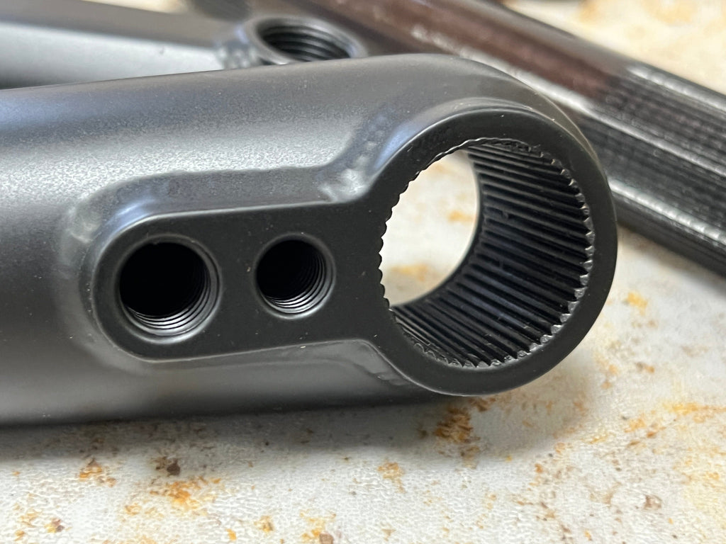 Demolition x Markit BMX Riig Cranks Black | Alans BMX