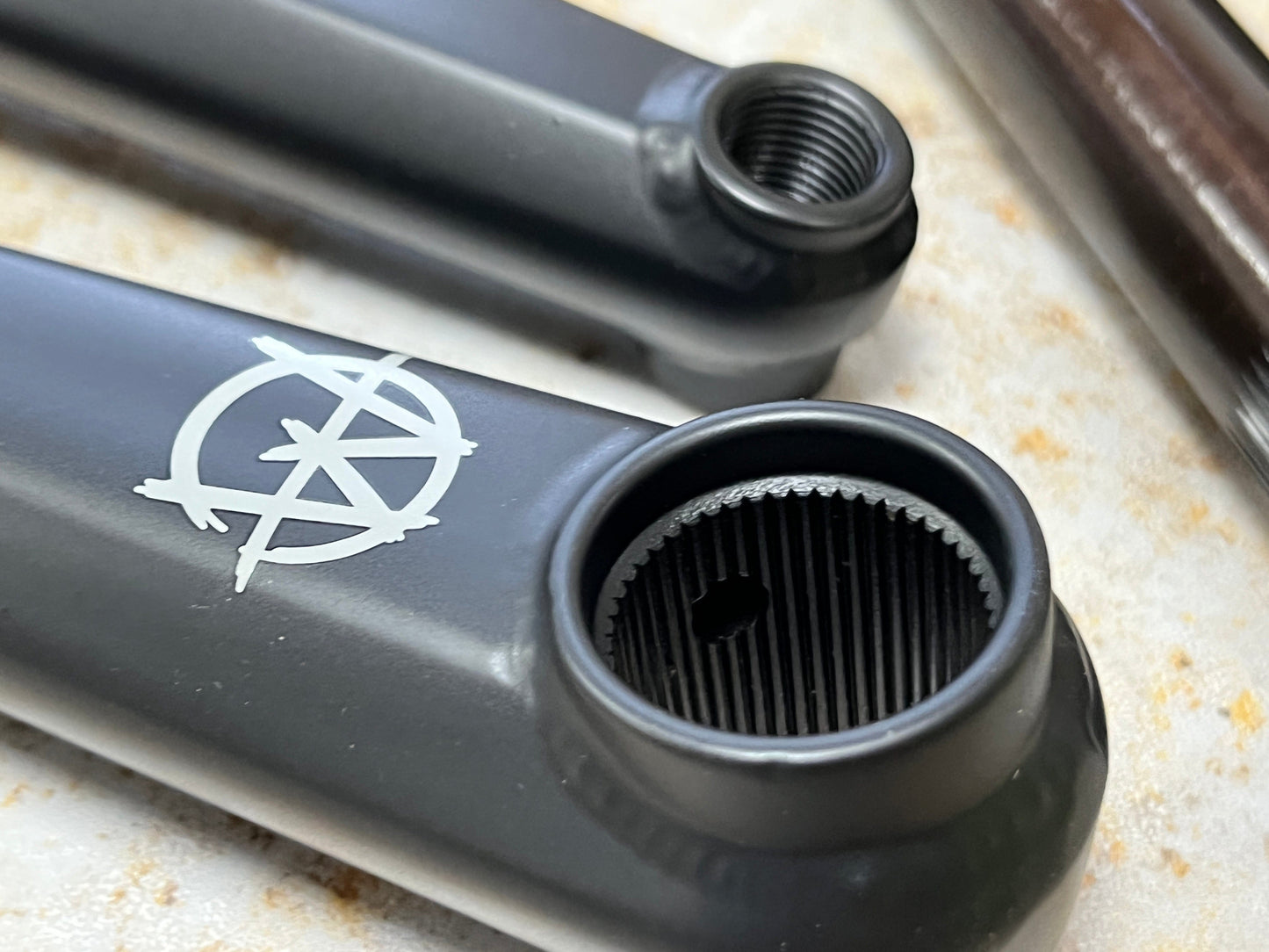 Demolition BMX BMX Parts Demolition x Markit Cranks Black